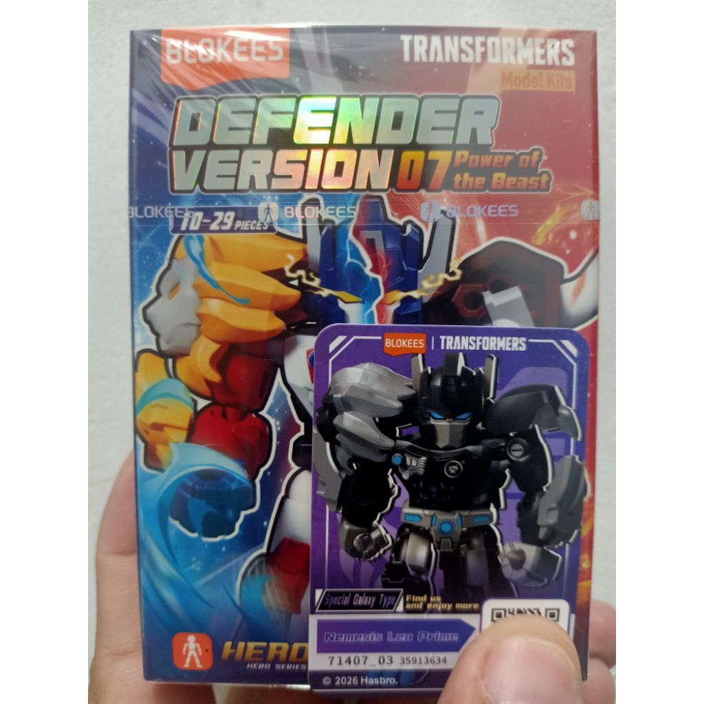 Blokees Defender Version 07 Special NEMESIS LEO PRIME & NEMESIS PRIME