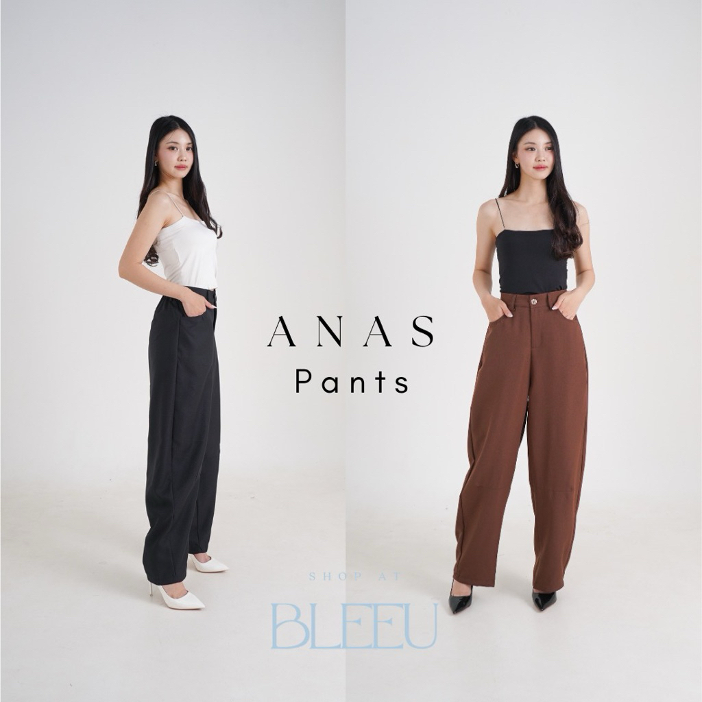 [shopatbleeu] Anas Barrel Pants / Barrel Pants