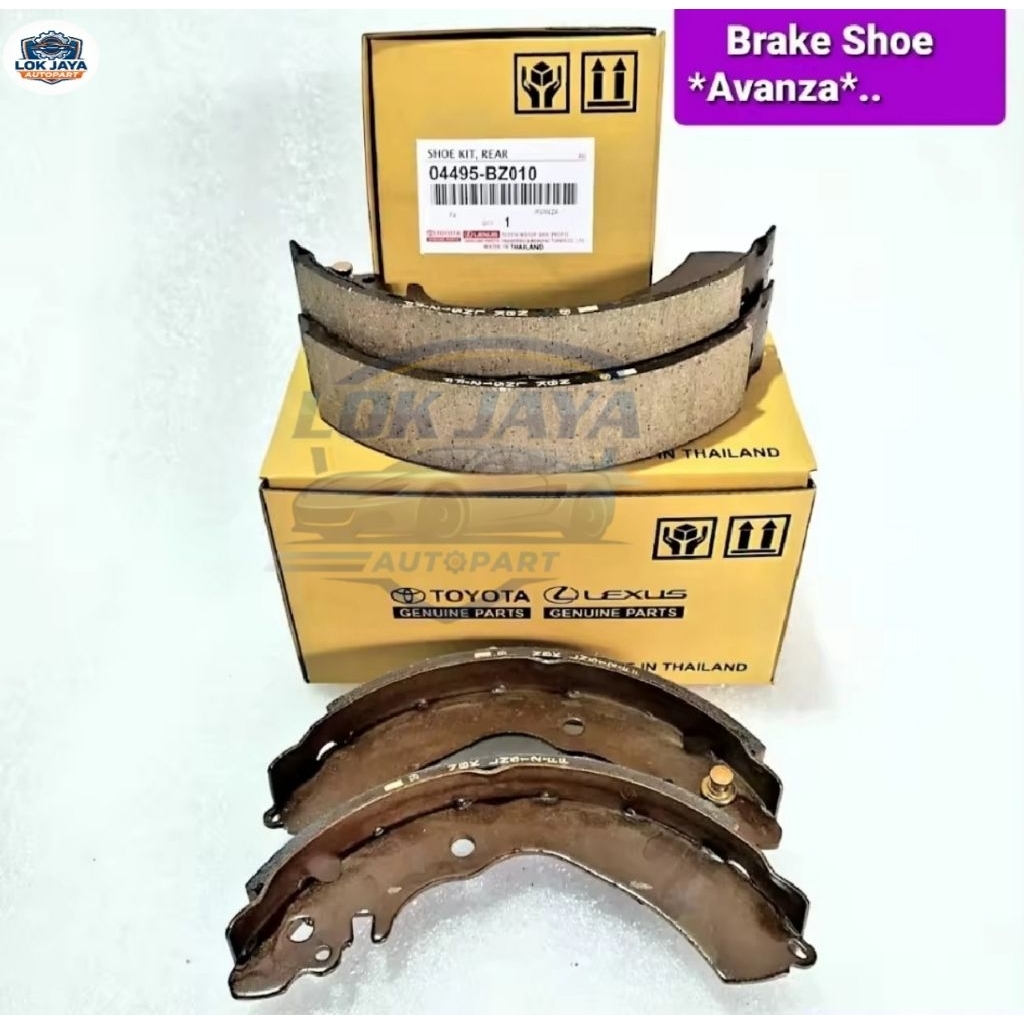 BRAKE SHOE / KAMPAS REM BELAKANG AVANZA 04495-BZ010