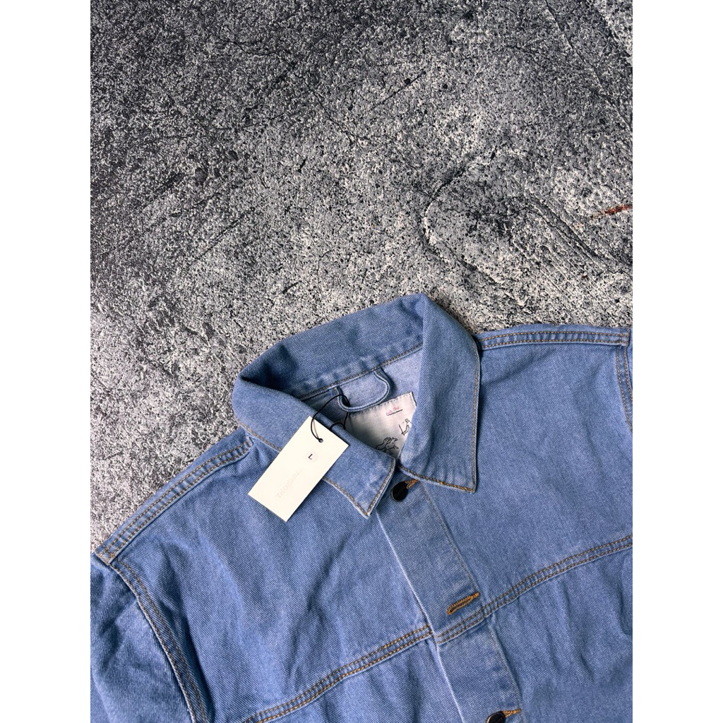 Denim Jacket Thanksinsomnia Emeline Light Blue Unisex
