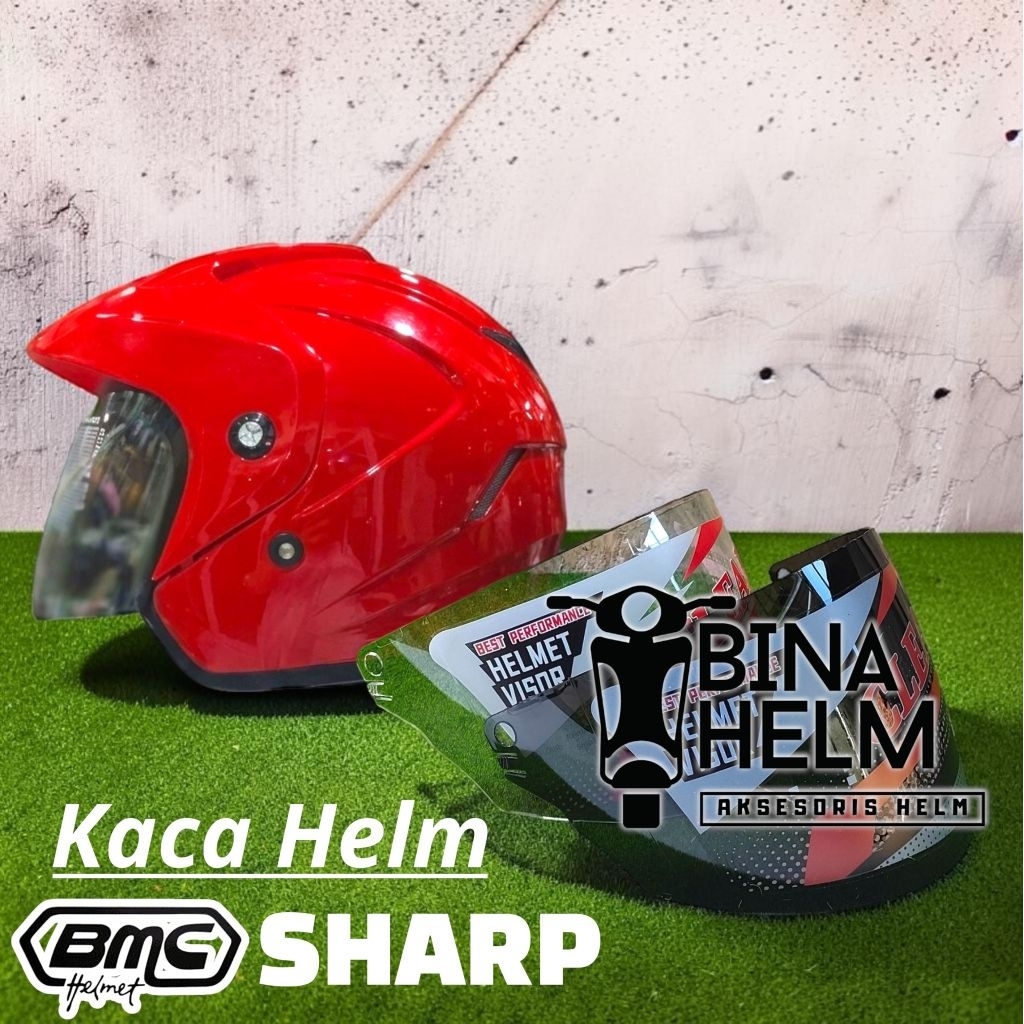 Kaca Helm BMC SHARP Visor Helm Bmc Sharp