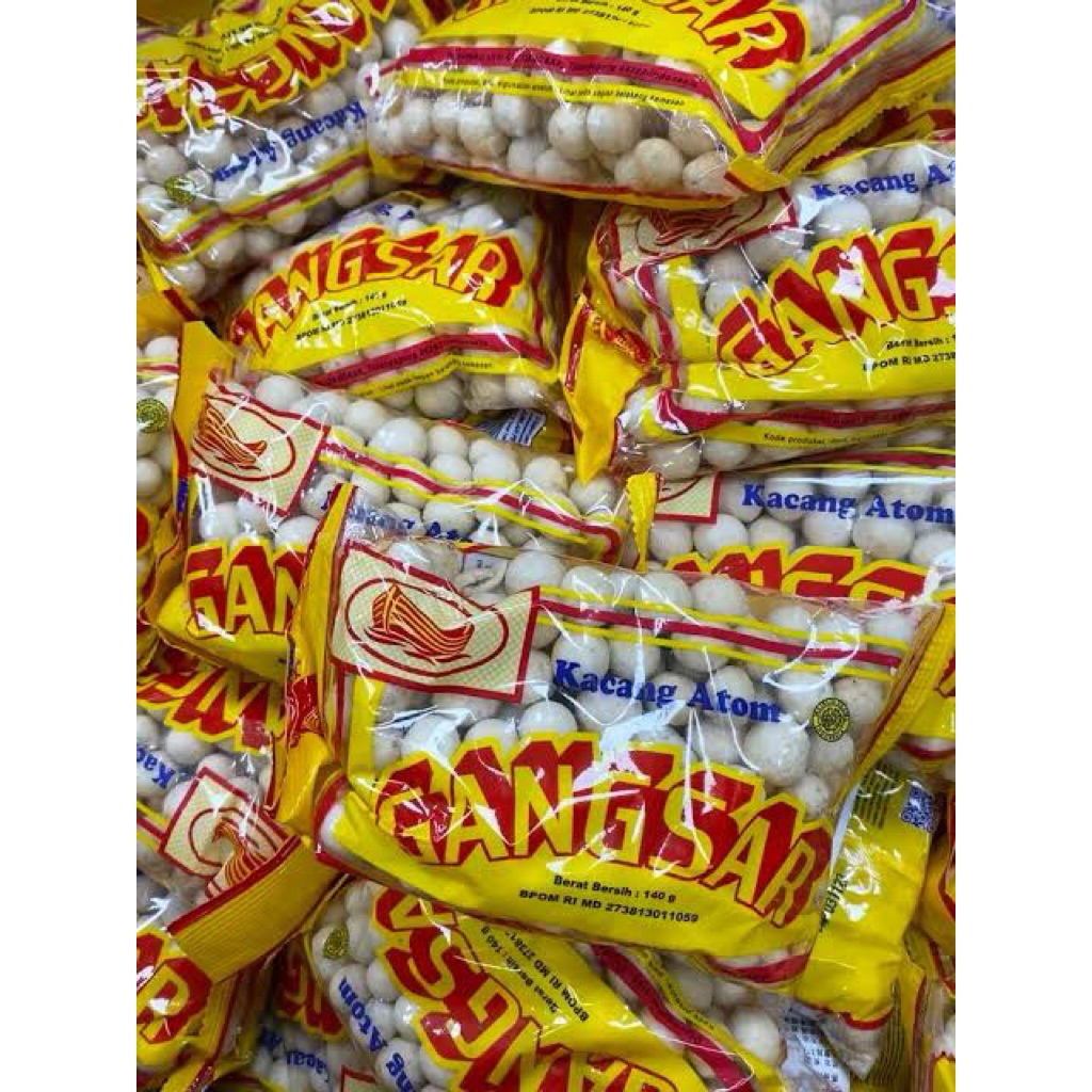 Kacang Atom shanghai Gangsar 140gr