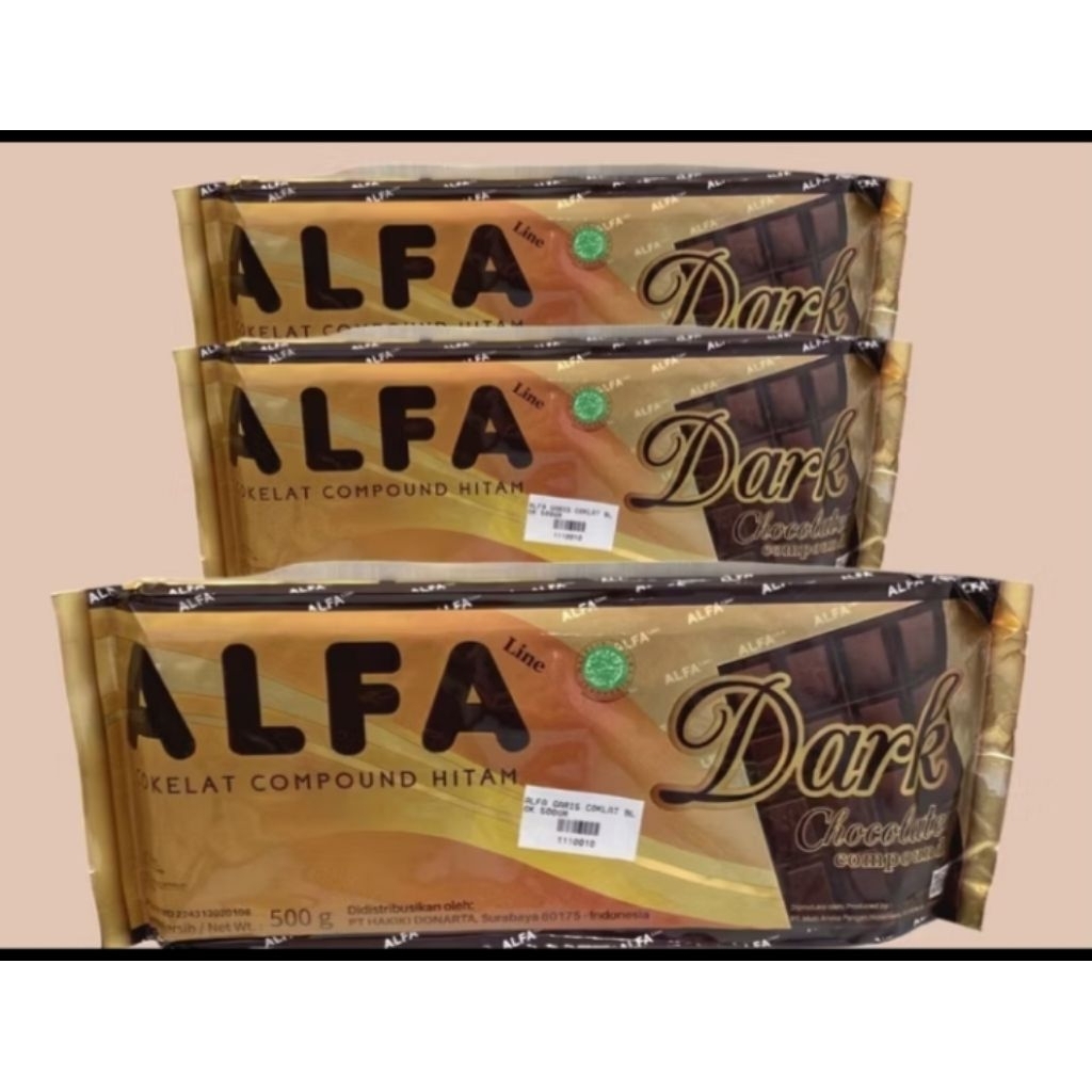 Coklat Enak Murah - Coklat Alfa Batang 500 gr