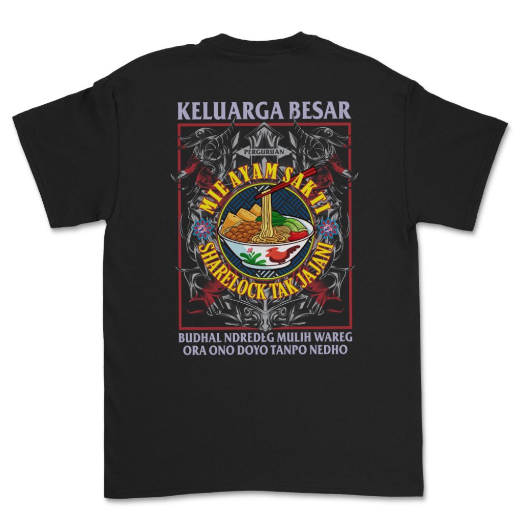 Kaos Perguruan Mie Ayam Sakti