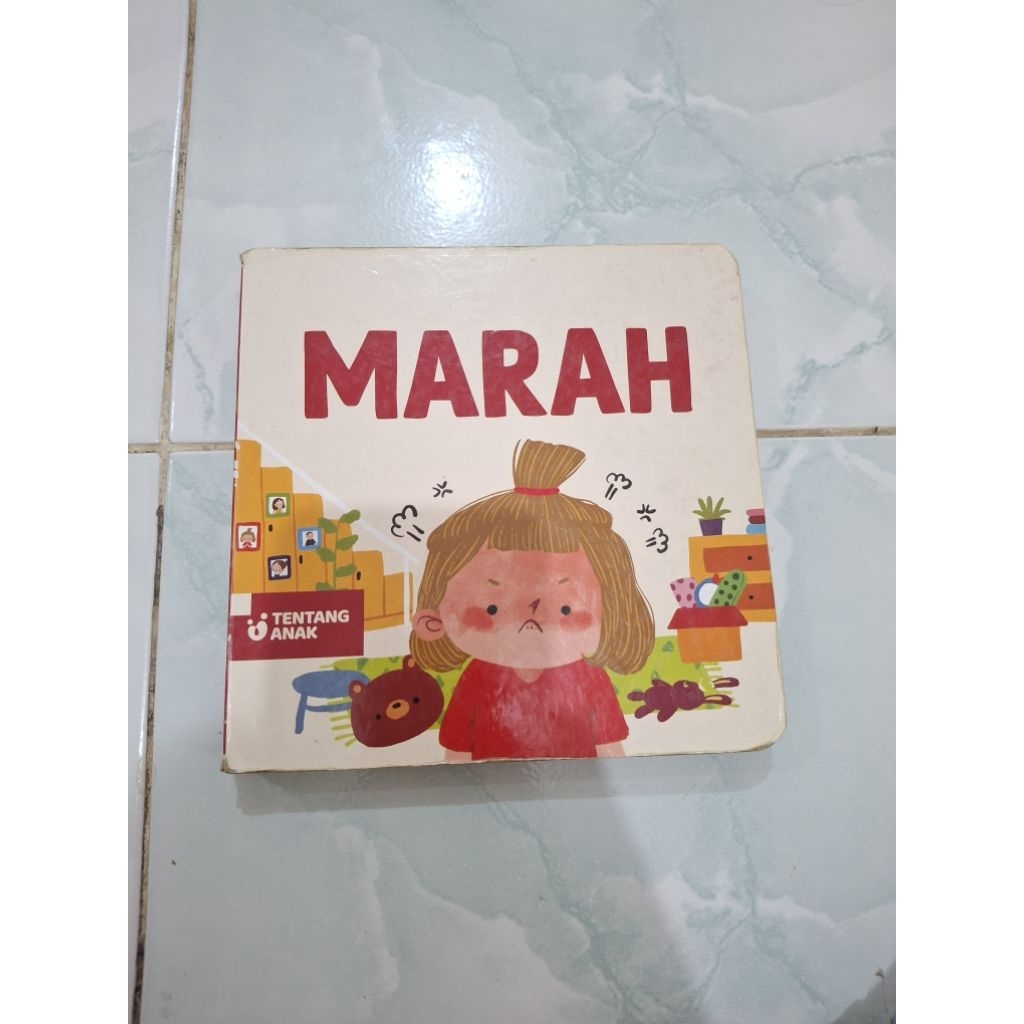Boardbook Tentang Anak Marah Preloved