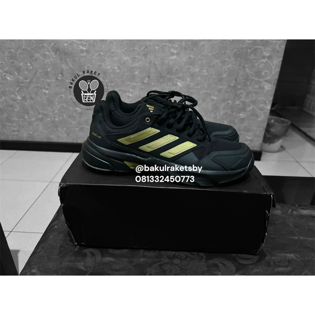 Adidas Court Jam Control 3 Tenis Black Sepatu Tennis Original Baru