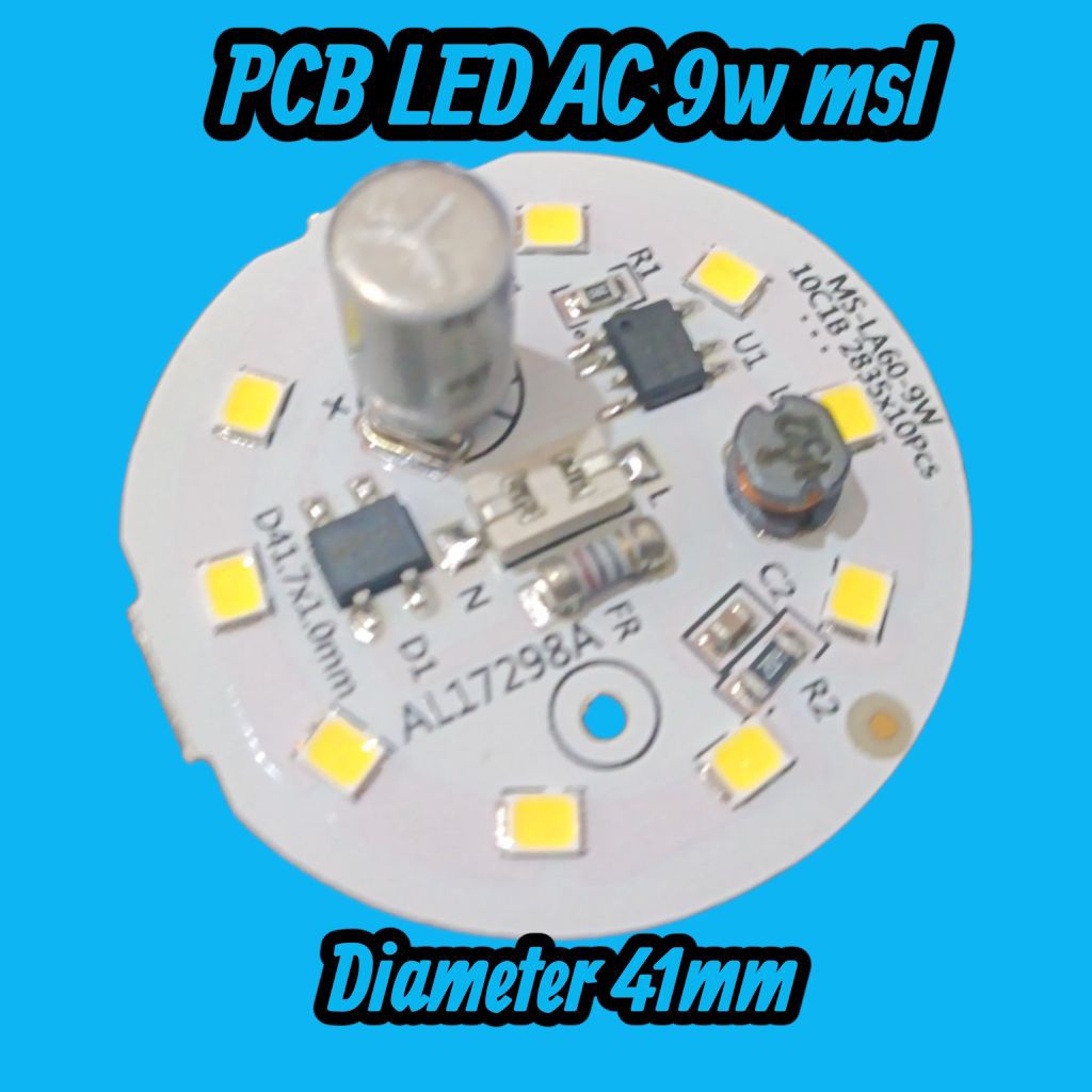 PCB LED AC MSL 9W