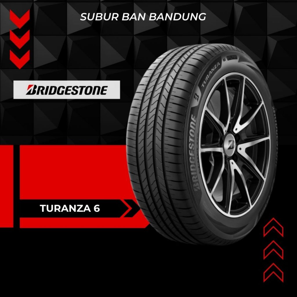 Bridgestone Turanza 6 225/55 R18 Ban Mobil Innova Zenix / Tucson