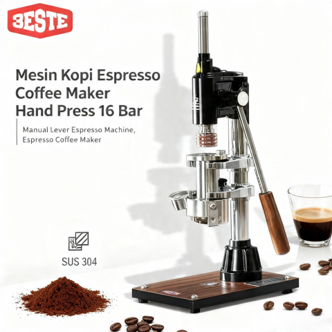 Trieste STARDUST Mesin Kopi Espresso Coffee Maker Hand Press 16 Bar K001