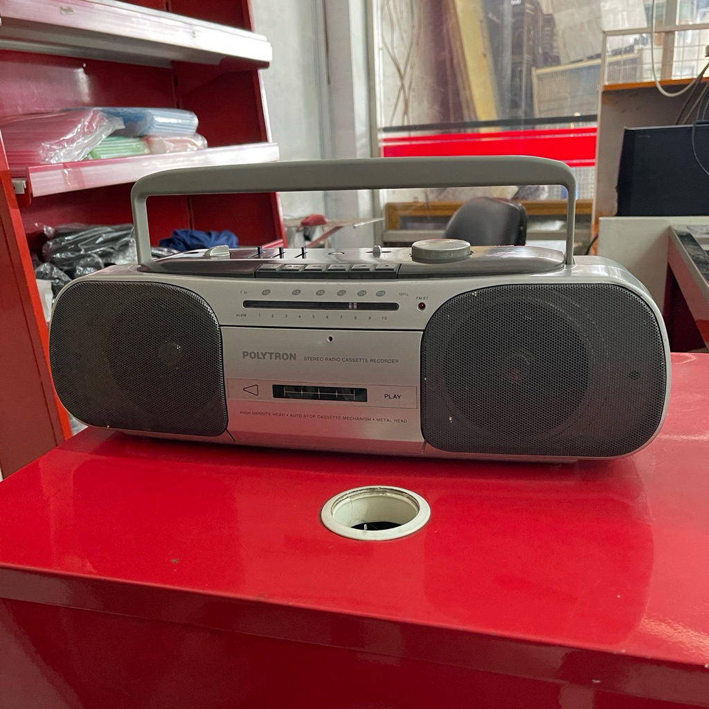 Radio Tape Mini Compo Polytron PSC 123FM