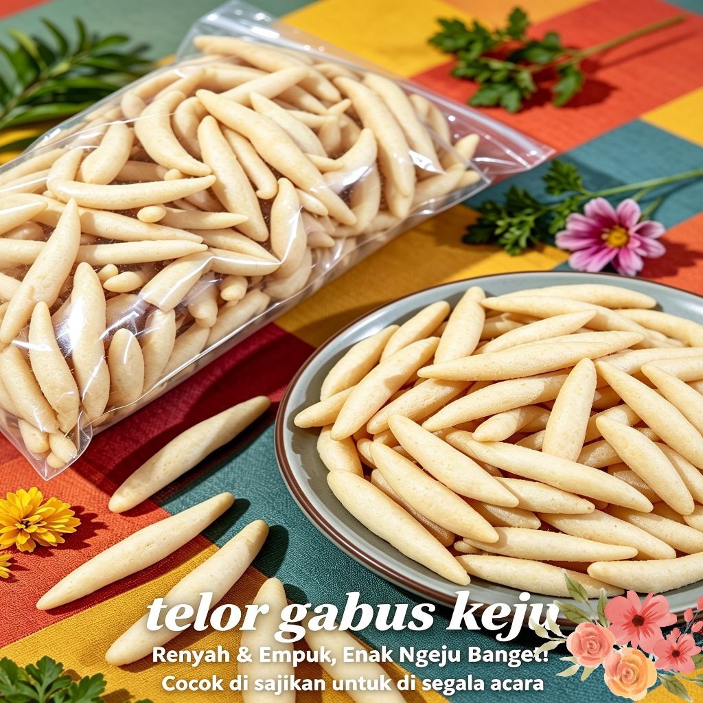 Telor Gabus Keju premium dan Istimewa 250gr