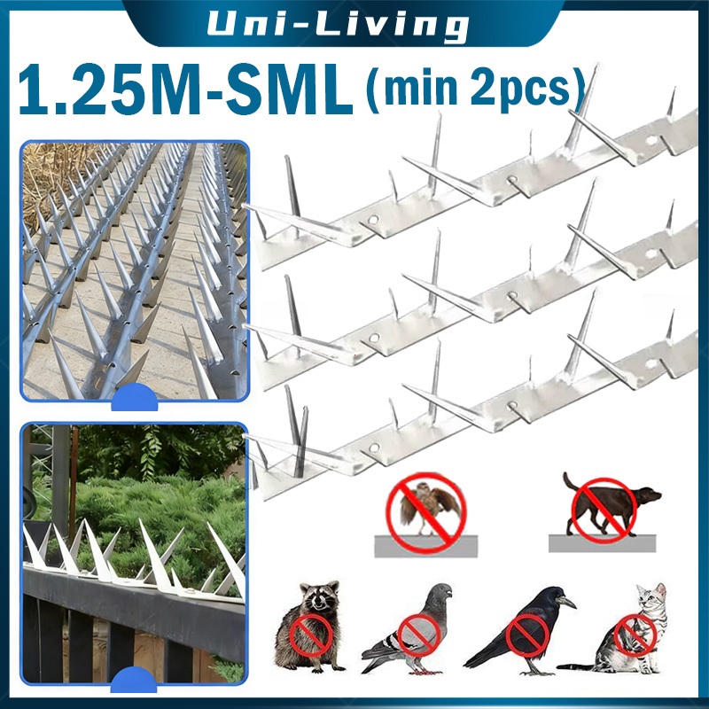 125cm Wall Spike Anti Maling kawat pagar berduri anti tikus kawat pagar berduri pagar anti maling du