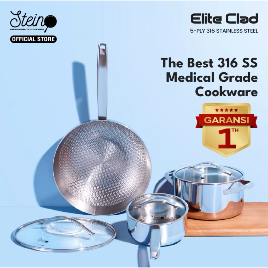 STEIN ELITE CLAD Panci stainless steel