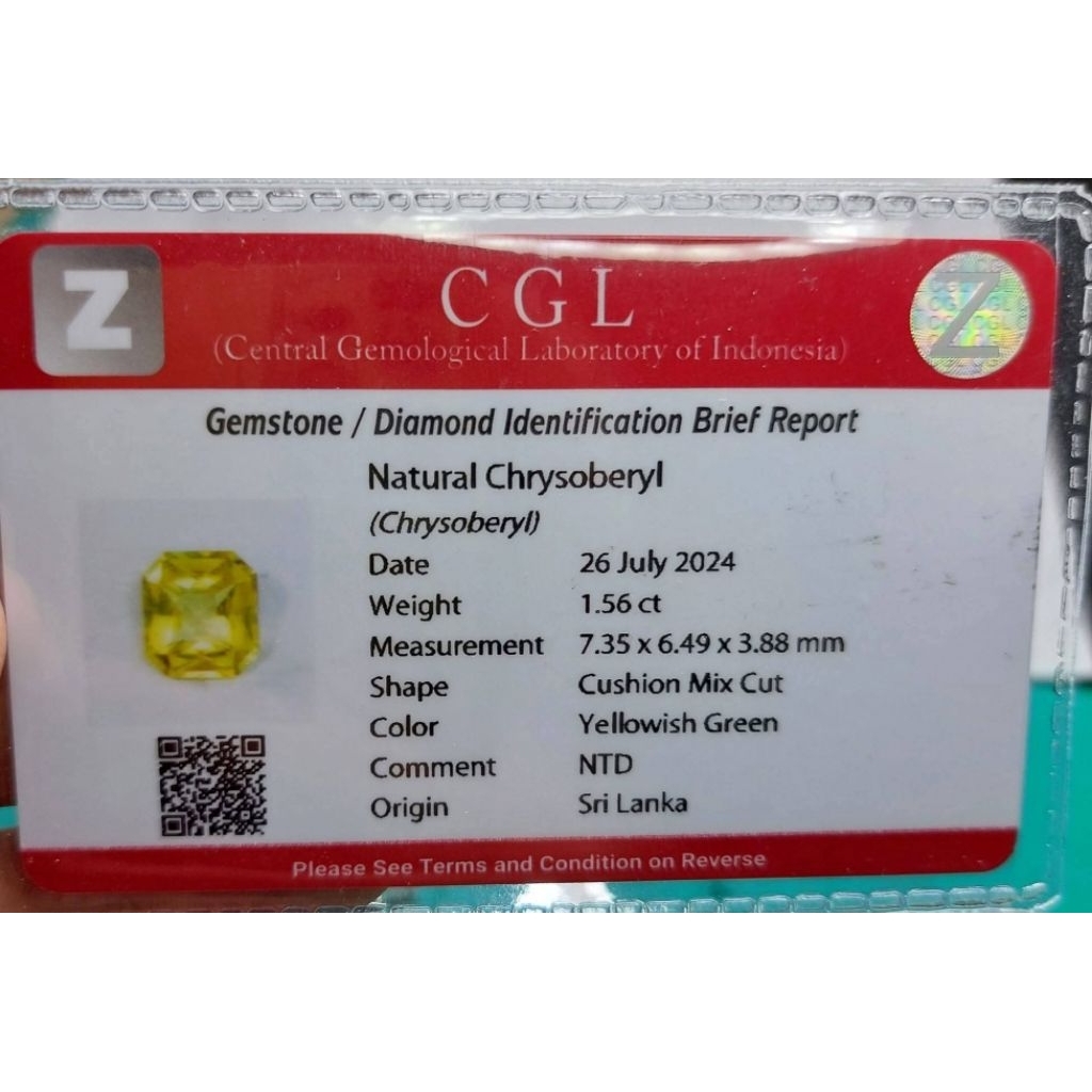 chrysoberyl