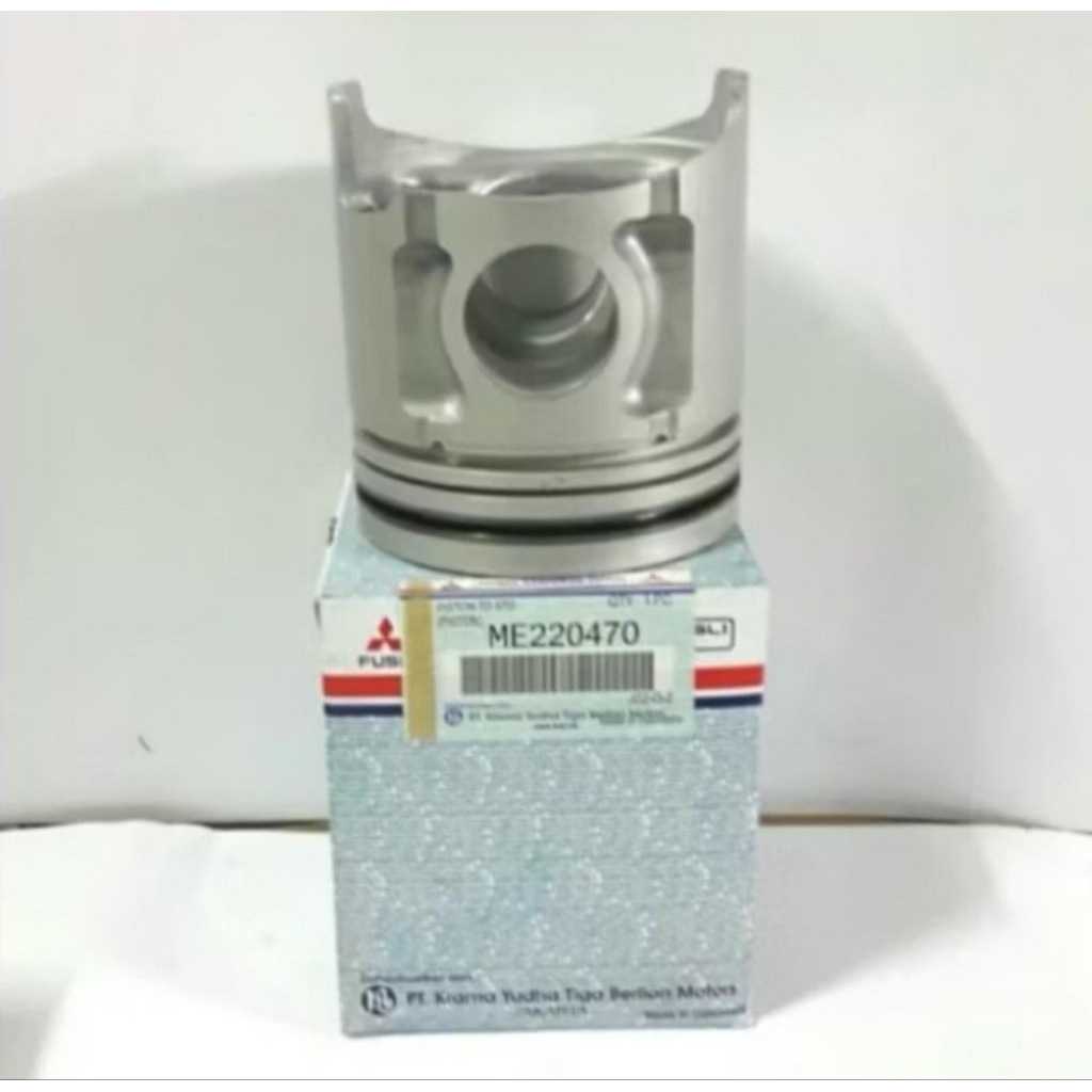 SEHER SET ASSY PISTON STD ASLI ME220470 MITSUBISHI CANTER 125PS
