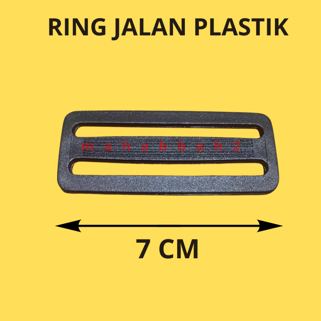 Ring Jalan 7 cm Aksesoris Plastik Ring Jalan Tas
