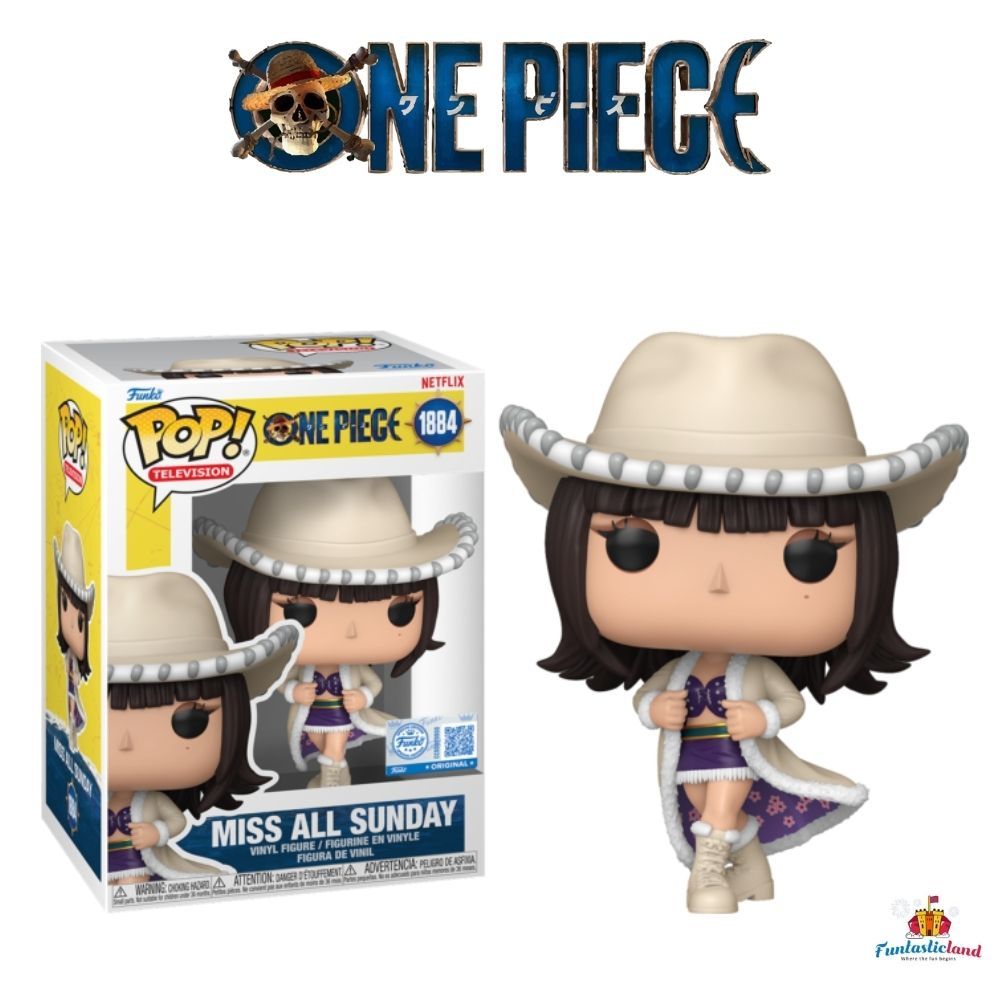 Funko POP TV Series Televison One Piece (Live Action 2023) - Miss All Sunday (Nico Robin) (Exclusive