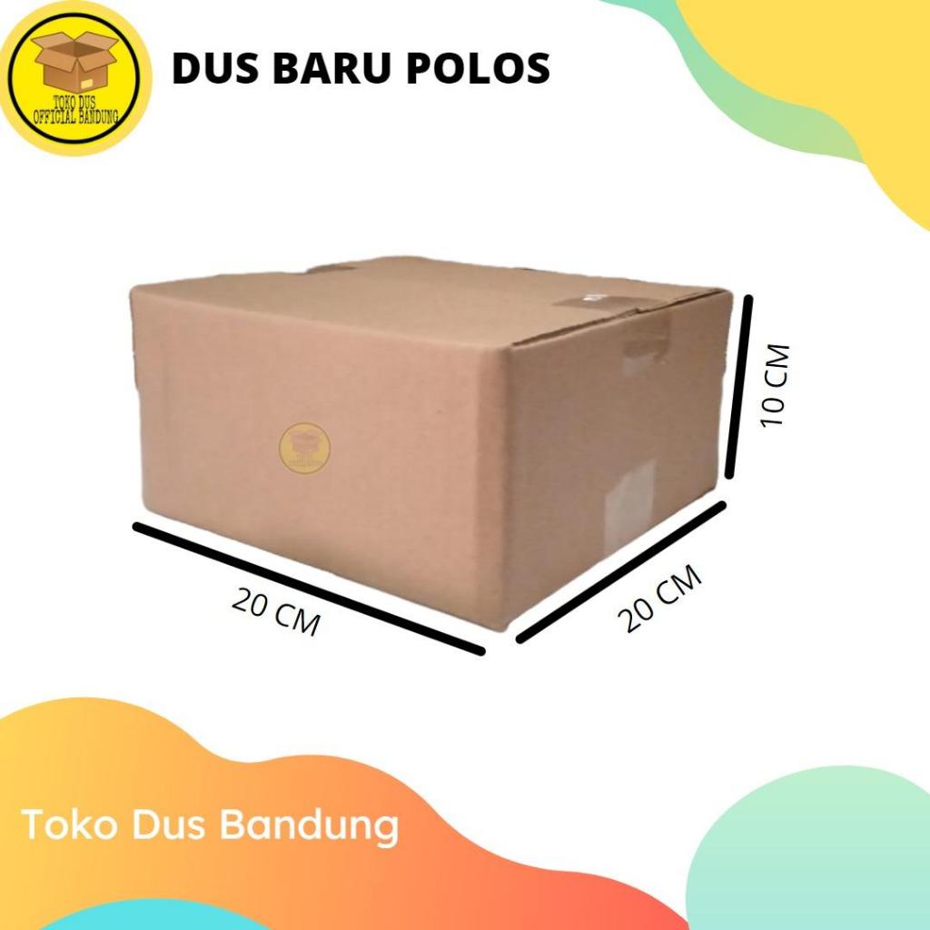 (MIN 10 PCS) Kardus Topi /ukuran 20x20x10 / Dus Polos / Kardus Packing