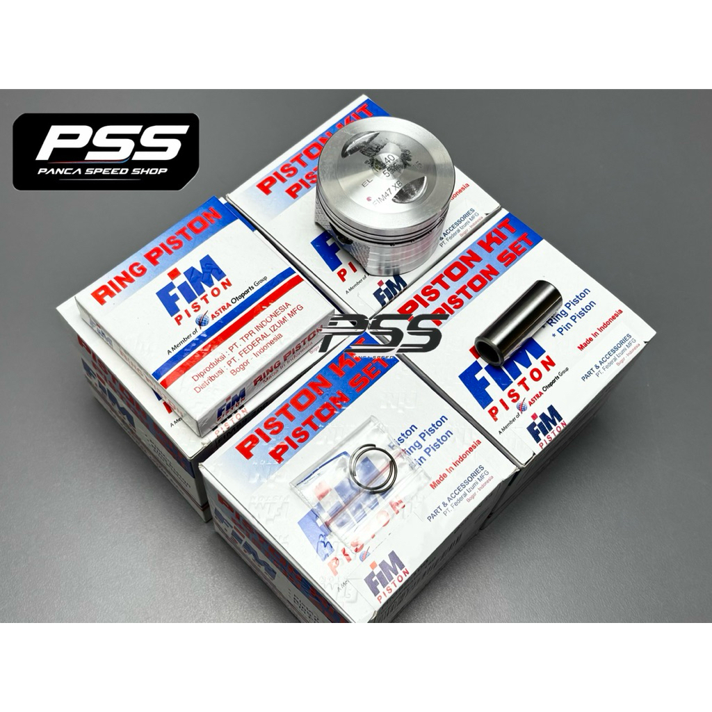 PISTON SEHER FIM47XB YAMAHA MIO KARBU UKURAN 55.5 56 56.5 PIN PEN 15 MODIF BORE UP FIM 47 XB OS STD 