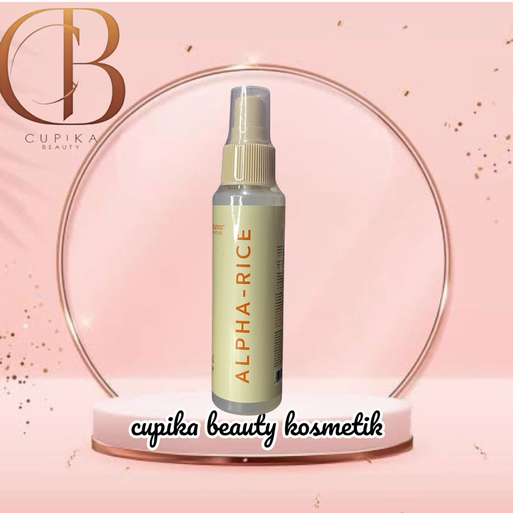 ce.pz}[100 ml kecil] AUTUMN alpha rice skin conditioner bright & hydra cerahkan dan glowing skin