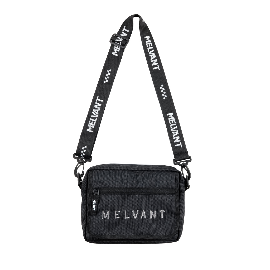 Melvant - MSL Asgard Black Slingbag | Tas Selempang Hitam Pria