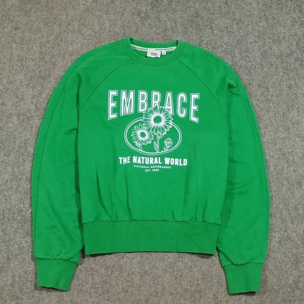 crewneck polos pria NATIONAL GREOGRAPHIC size XS second