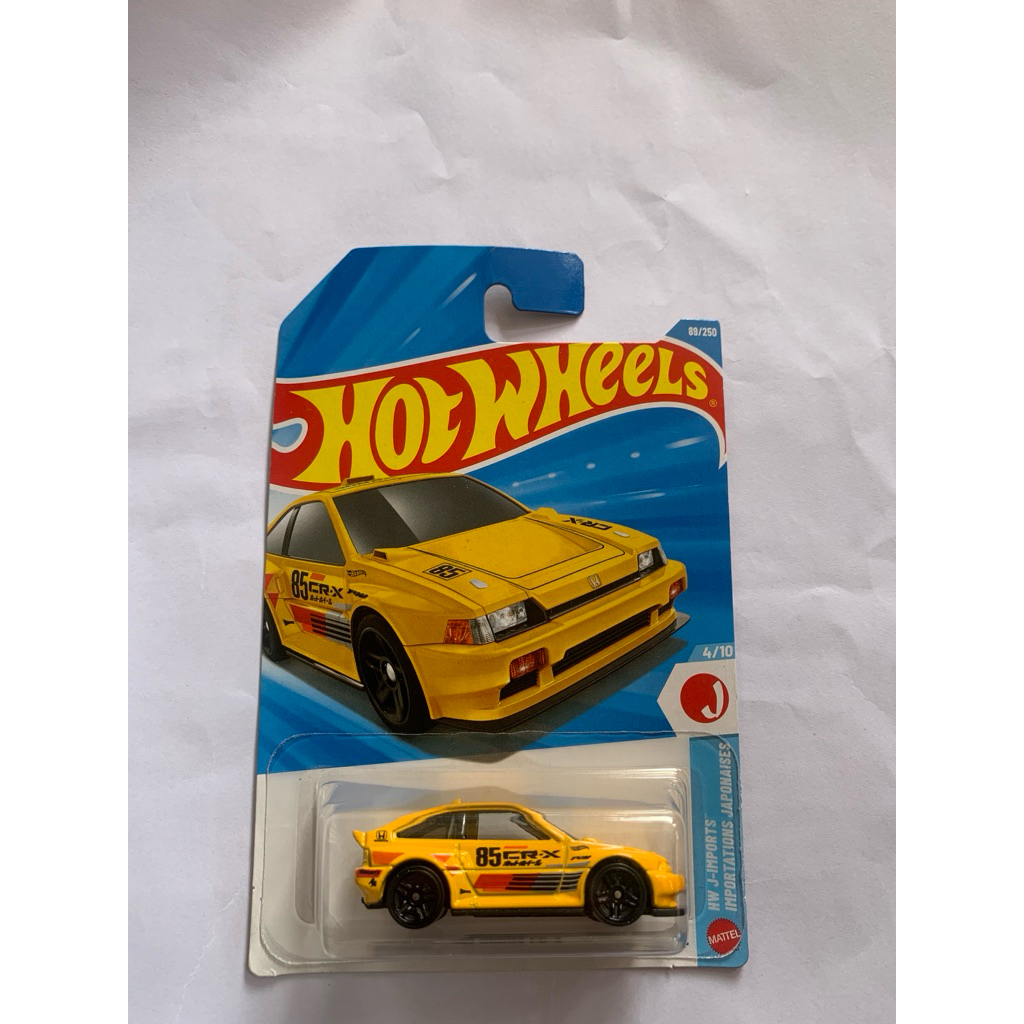 Hotwheels 1985 honda cr-x