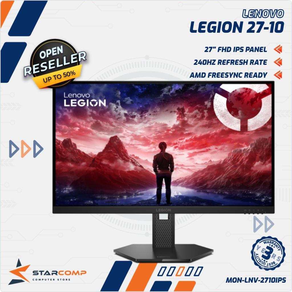 Lenovo Legion 27-10 Monitor Gaming 27" FHD IPS 240Hz Freesync
