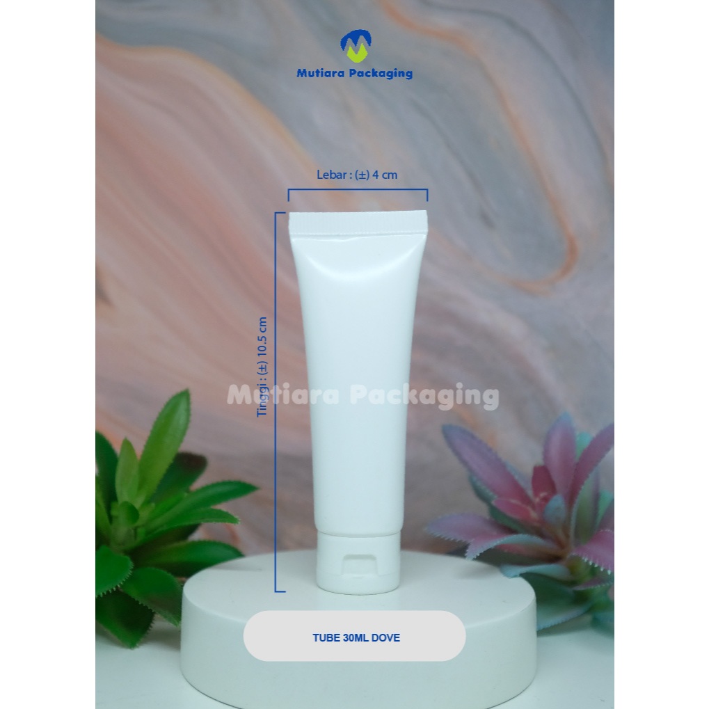 TERLARIS  BOTOL TUBE 30ML / BOTOL KEMASAN TUBE SKINCARE SALEP 30ML