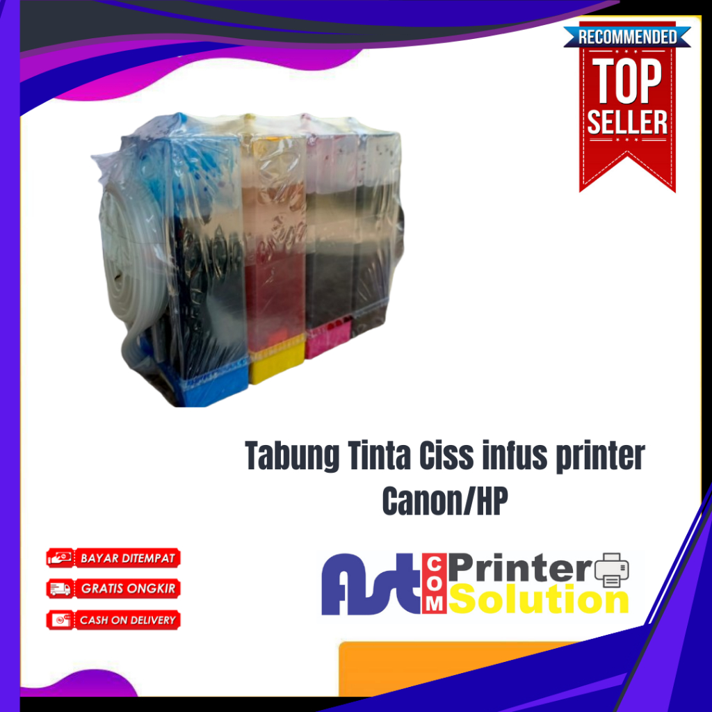 Tabung Tinta Ciss infus printer Canon/HP