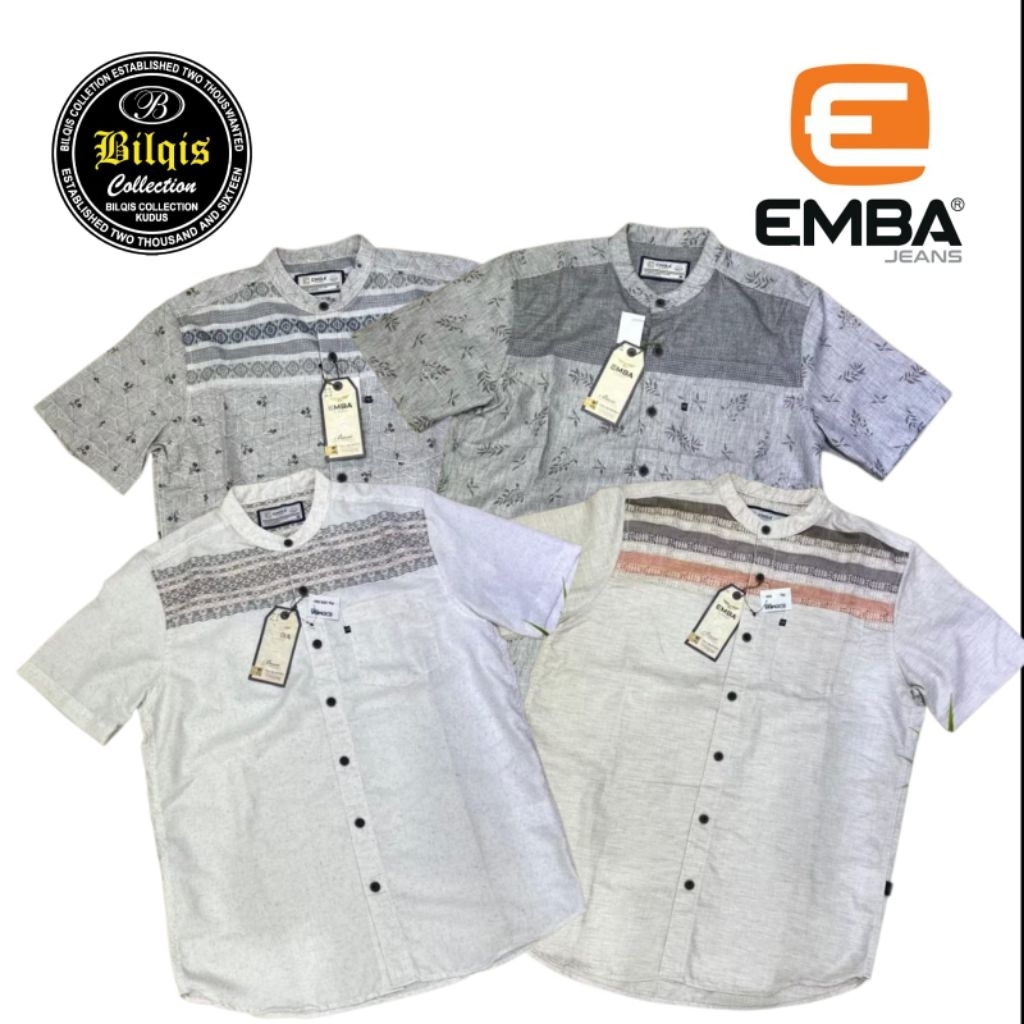 kemeja koko Emba pria original