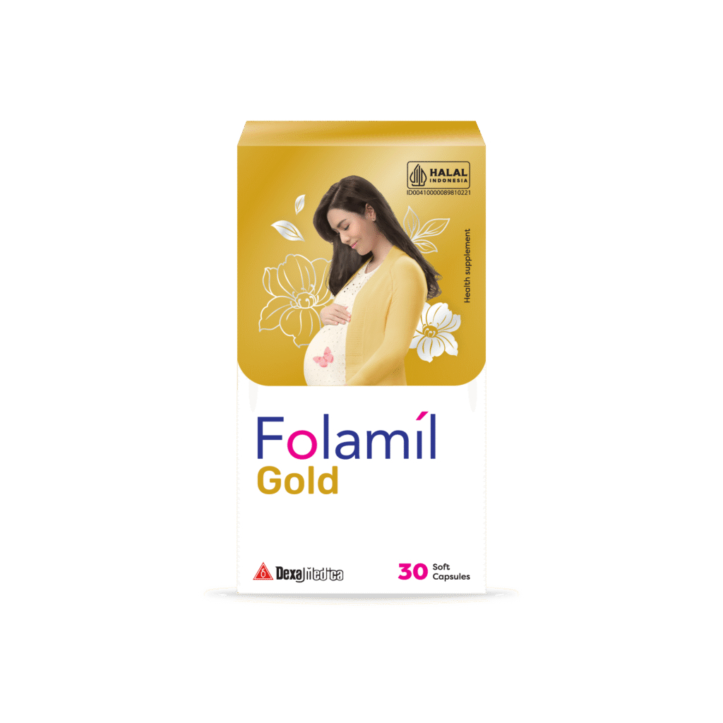 FOLAMIL GOLD 30 KAPSUL - DEXA MEDICA