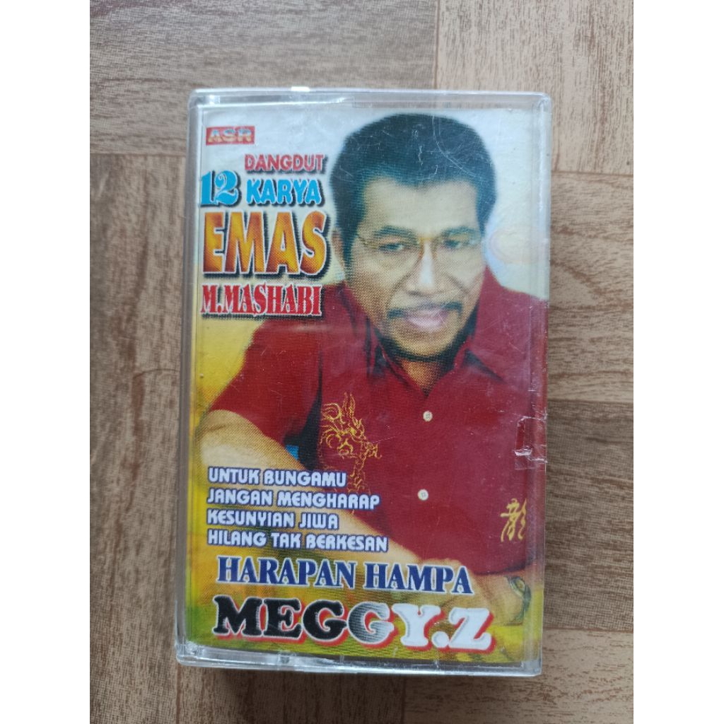 kaset pita dangdut 12 karya emas m.mashabi MEGGY Z