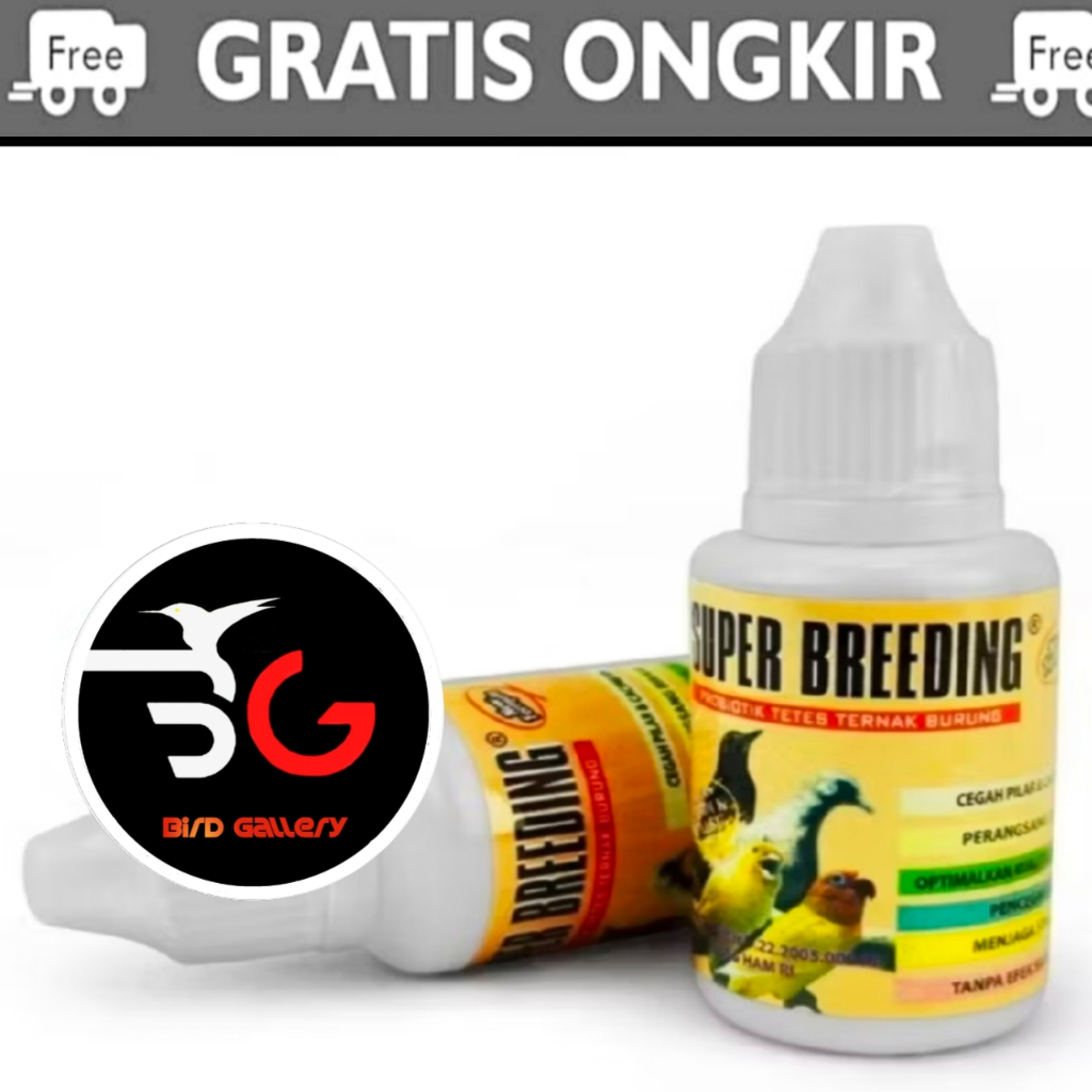 SUPER BREEDING PREBIOTIK TERNAK BURUNGKENARI LOVEBIRD PERKUTUT