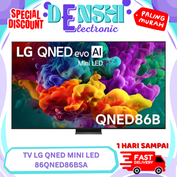 LG 86QNED86BSA QNED Evo AI Mini LED QNED86 4K Smart TV 86 Inch - 86QNED86