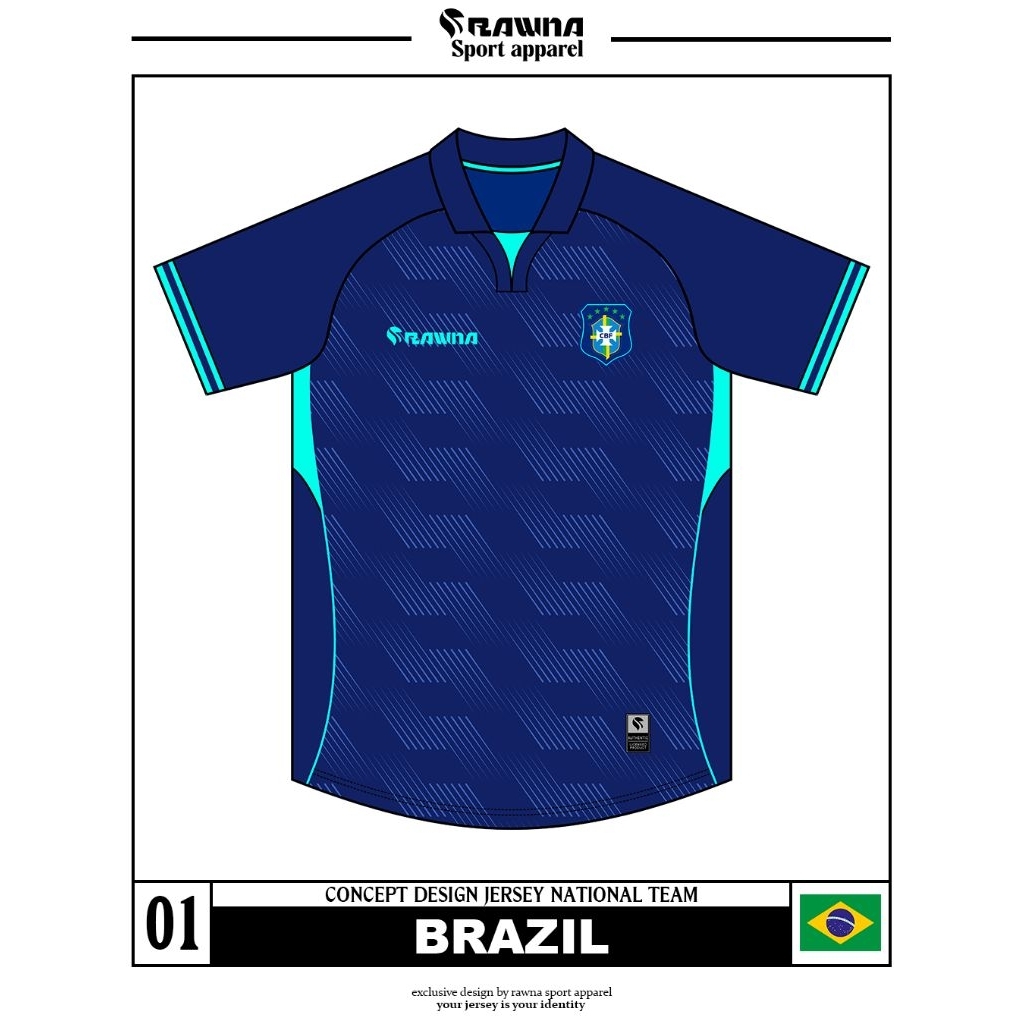 mockup Jersey bola/futsal Coreldraw