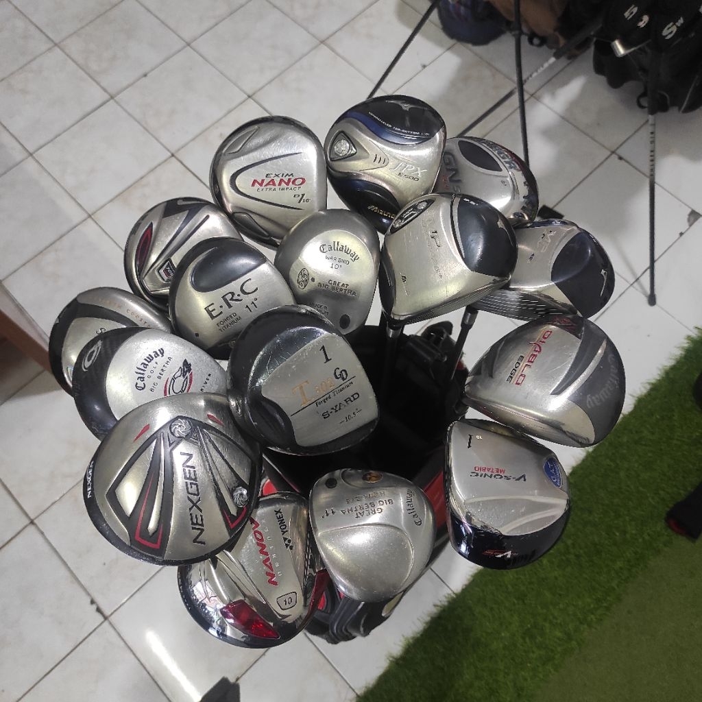 Stick Golf Driver Murah Nexgen Callaway PRGR TourStage Maruman Mizuno S-Yard Yonex Bridgestone X-Dri