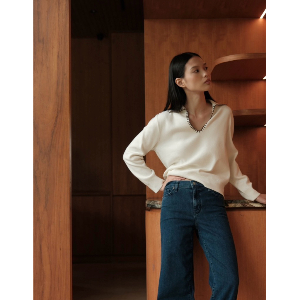 Duma Zhang Sweater White