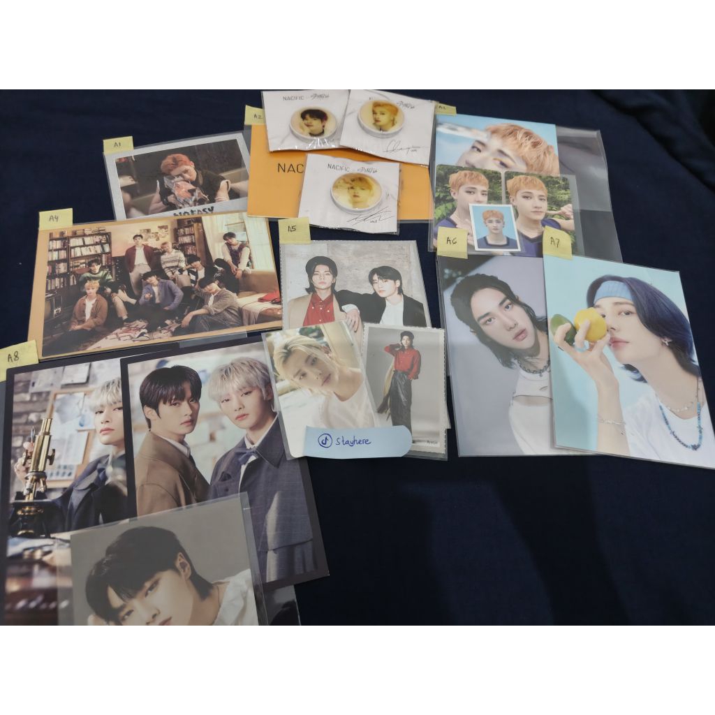 Postcard Stray Kids Nacific Scars Skzx Fanclub Anan