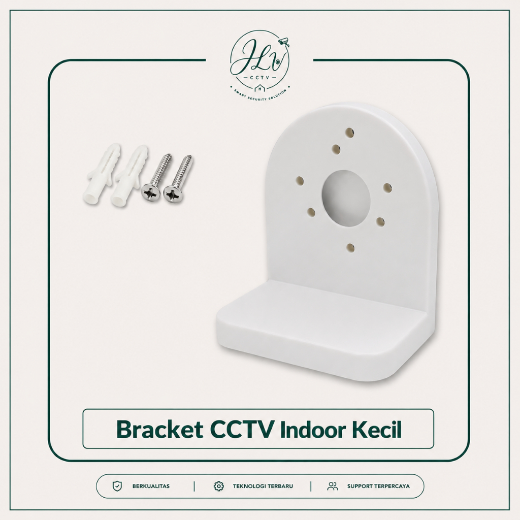 Bracket CCTV Indoor Kecil Universal Dudukan Kamera CCTV