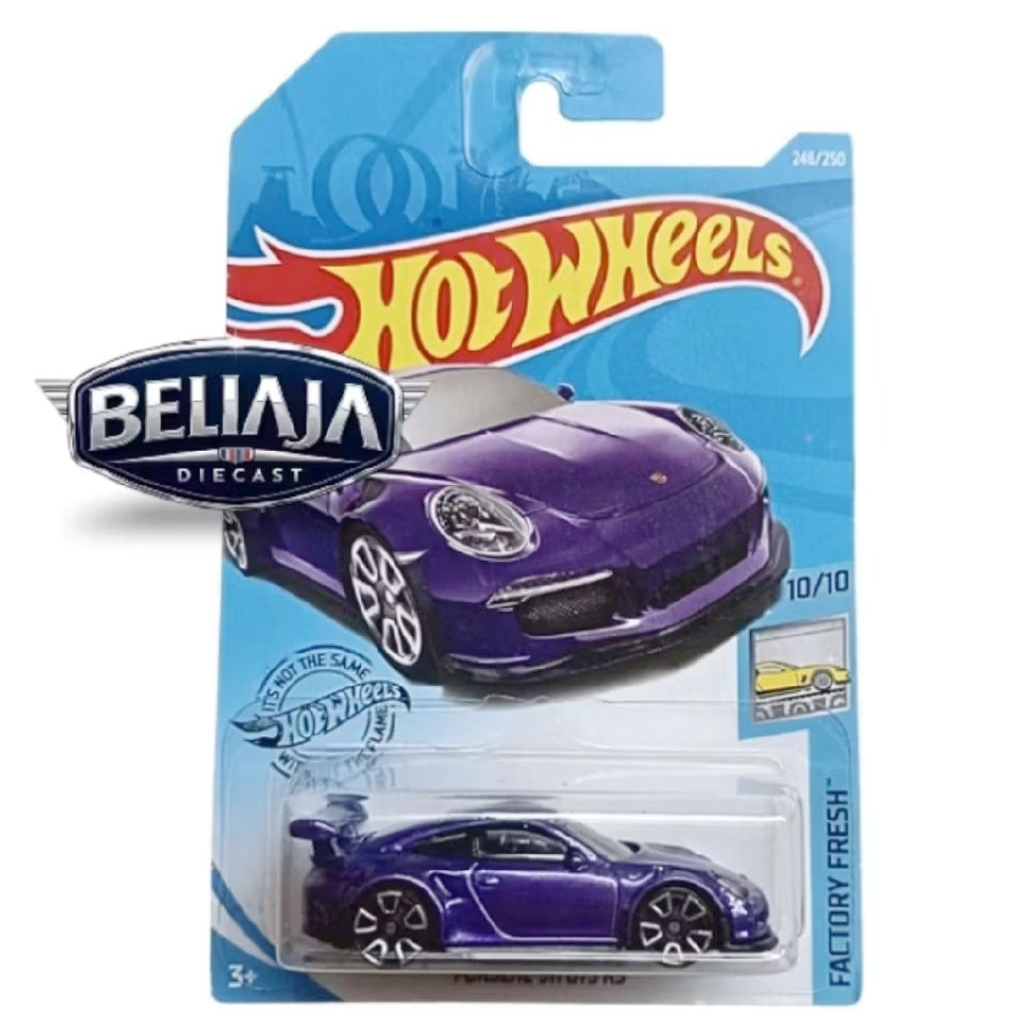 HOT WHEELS PORSCHE 911 GT3 RS PURPLE