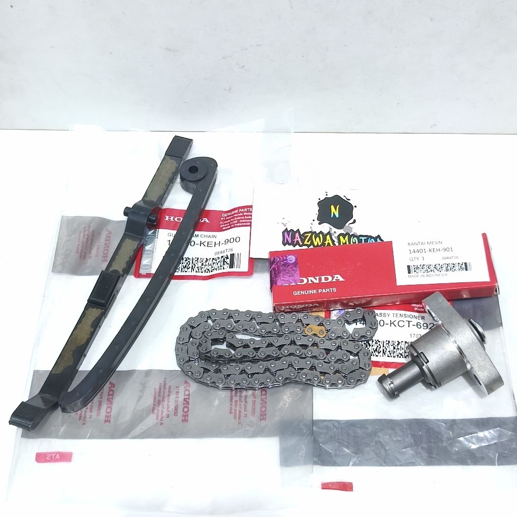 rantai keteng + tonjokan + lidah tensioner gl pro neotech megapro lama