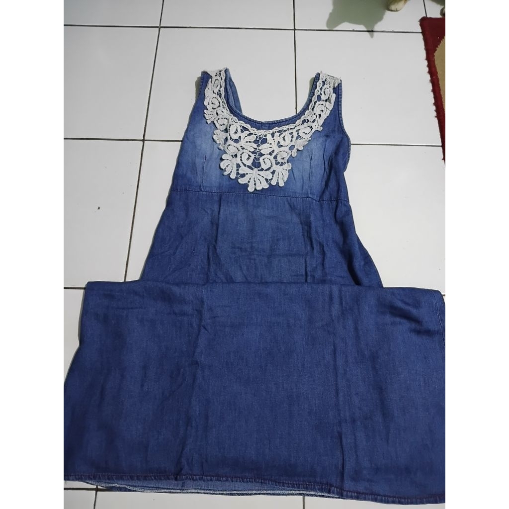preloved dress denim