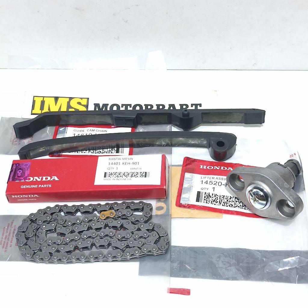 rantai keteng + tonjokan + lidah tensioner gl pro neotech megapro lama