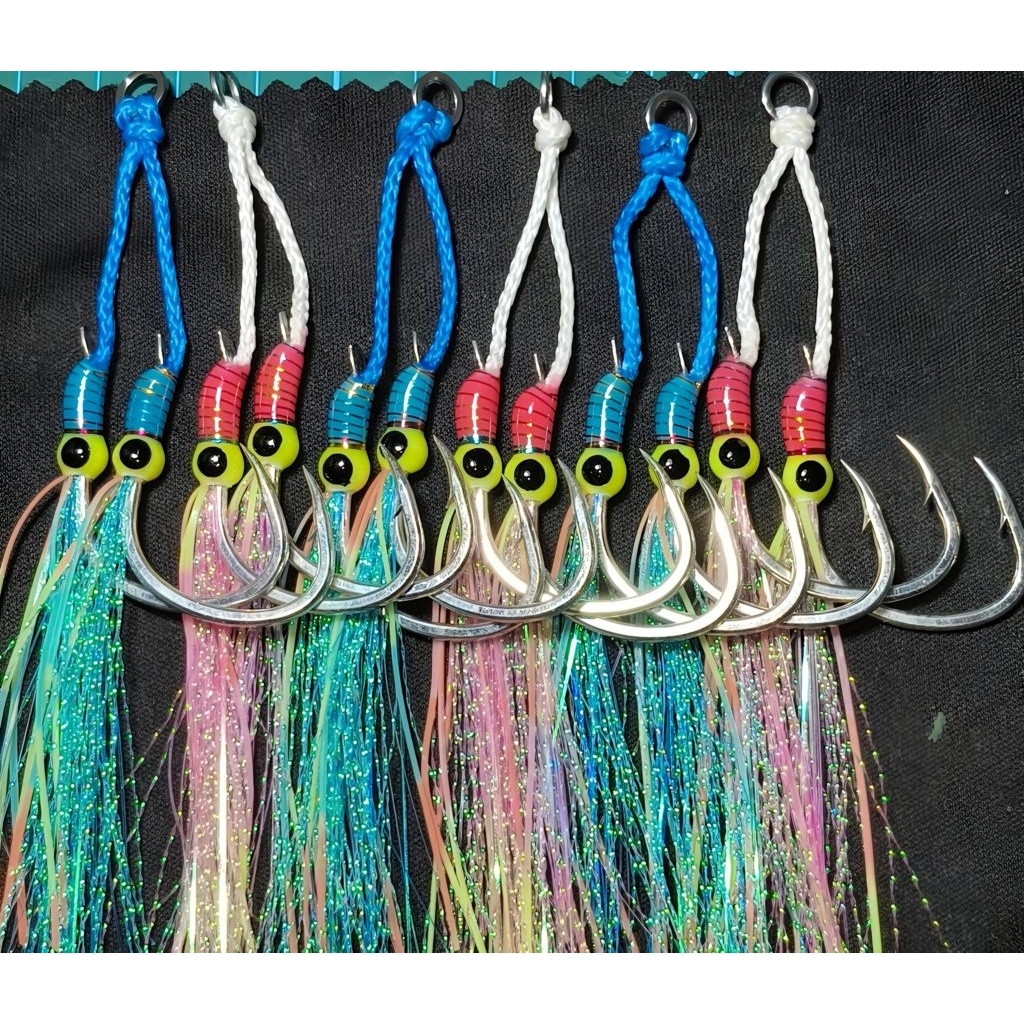 Assist hook jigging pike 3/0 jig 150/250gr full gid