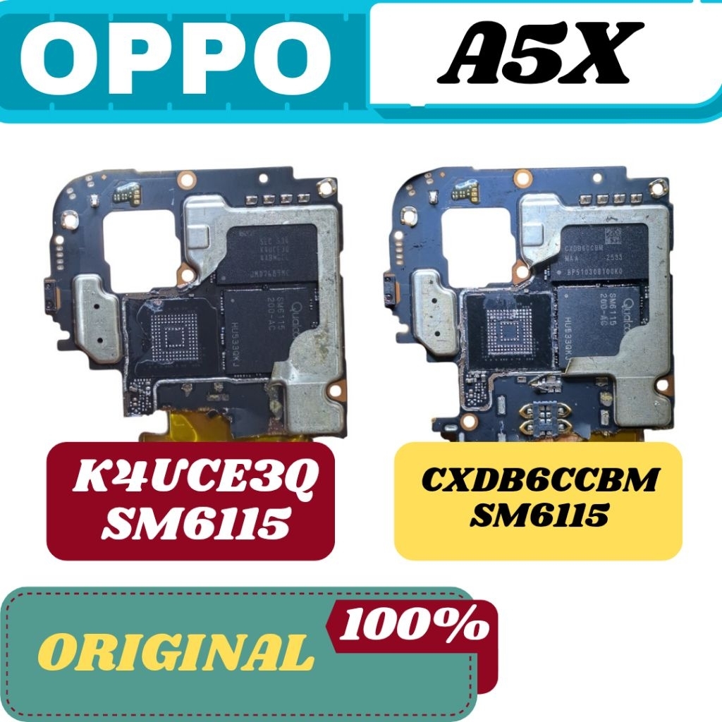 IC CPU IC RAM OPPO A5X SET FRESH