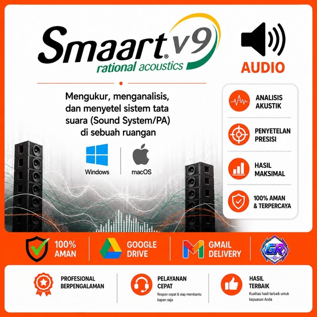 Rational Acoustics Smaart v9 Full Version (Win,Mac)