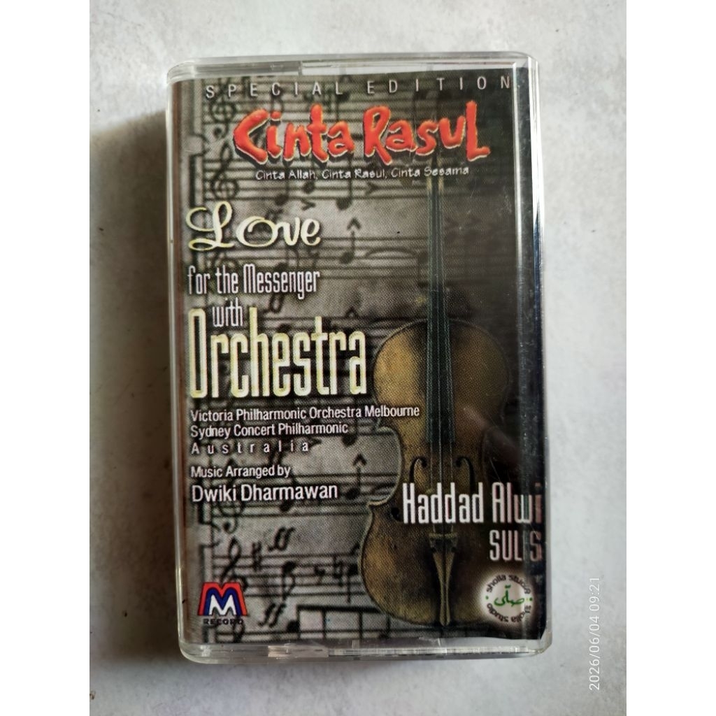 kaset pita jadul HADDAD ALWI & SULIS "cinta rasul orchestra"