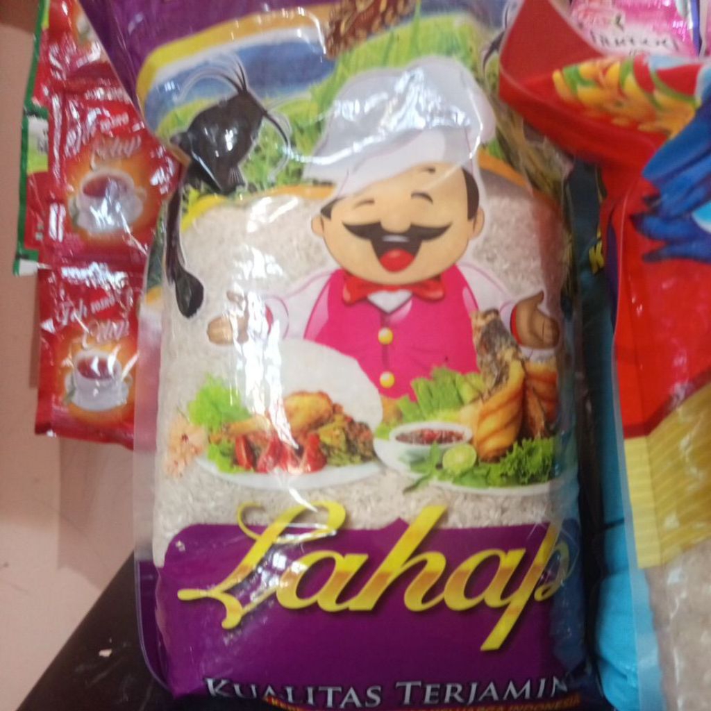 Beras Premium Lahap 5kg - Lembut, Harum, dan Gurih