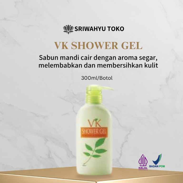 VK SHOWER GEL SABUN MANDI CAIR MEMBERSIHKAN DAN MELEMBABKAN KULIT SHUANGHOR